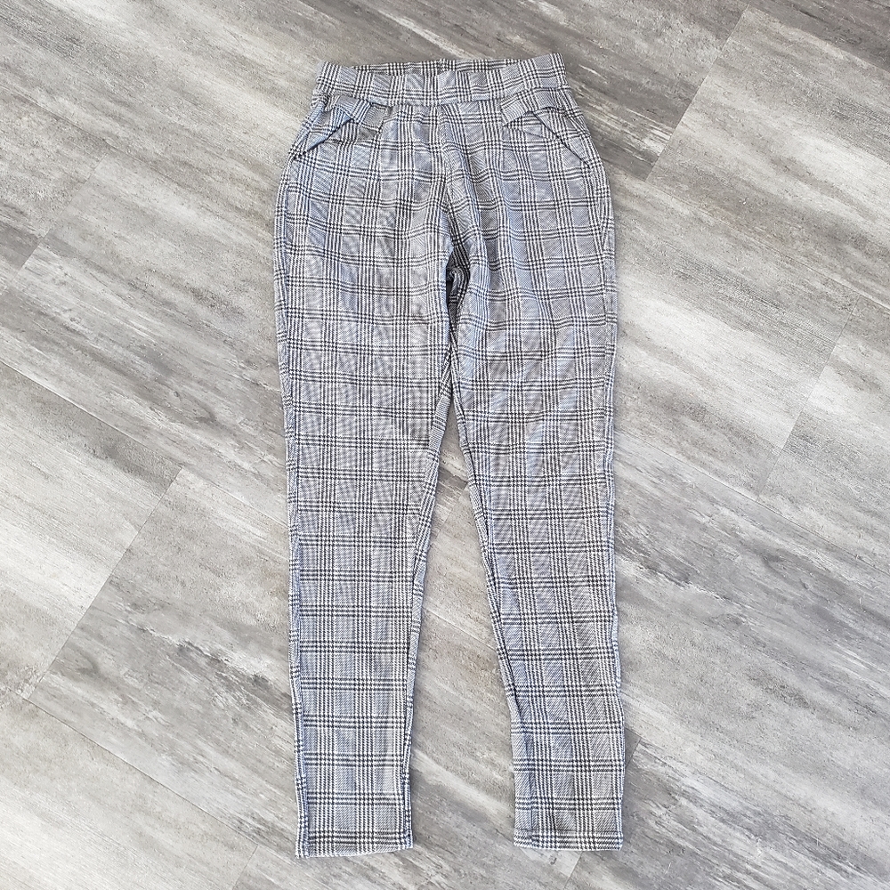 Black White Detailed Indero Dress Pant